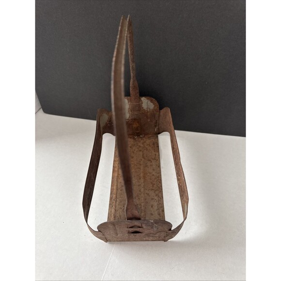 Vintage Pepsi Cola Metal Bottle Carrier Old Collectible Weathered Memorabilia - Picture 12 of 12